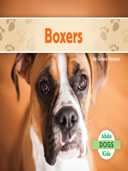 Grace Hansen创作的Boxers作品的详细信息 - 可供借阅